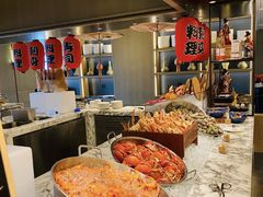 自助取餐区-西安高新希尔顿酒店·咖啡露台西餐厅