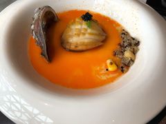 蟹粉虾汤蛋羹黑鱼籽蒸鲍鱼-蟹榭·本帮江浙菜·蟹宴(五角场合生汇商场店)