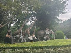 门口雕塑-重庆动物园