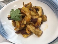 农家茄子酱拌小土豆-海知道大连海鲜水饺(南山大冲店)