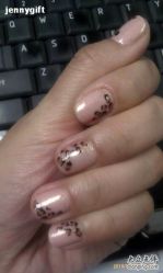 点击看大图 小豹纹 可爱的-A-Best nail UP时尚美甲沙龙