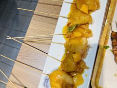 -街角等你.大连海鲜烧烤.经典铁板海鲜串(西安路店)