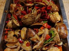 辣炒蚬子-喝丢一只鞋辣炒海鲜小烧烤(三八广场店)