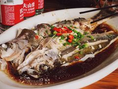 清蒸白条鱼-裸心园农庄
