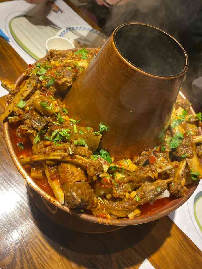 炭火蛙居-"要了双层锅 然后还有一些小食77酸梅汁隔.