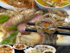 特色海鲜面疙瘩-碧海银沙海鲜餐厅(恒大海上威尼斯店)