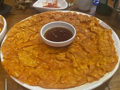 泡菜饼-喇喇排骨火锅·传统韩式脊骨汤(望京西园总店)