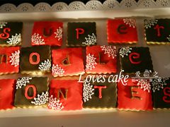 甜品台-爱之婚礼蛋糕(建外SOHO西区店)