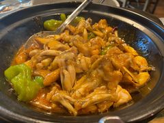 黑松露牛肝菌焖牛蛙-云海肴·汽锅鸡·云南菜(天山百盛优客店)