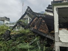 -四川汶川特大地震漩口中学遗址