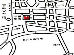 地理位置-爱舍海岸酒店(香港中路五四广场店)
