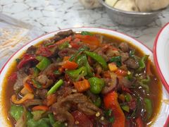 过油肉拌面-托克逊老四号餐厅