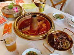-同心如意传统铜火锅
