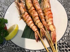 盐烤大明虾-九井澤精致料理(金茂店)