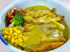 咖喱鸡排饭-中央财经大学-食堂