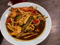 XO白玉菇虾仁-隐食餐厅(金水湾公馆店)