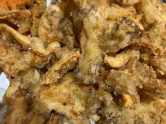 炸平菇-东北哈尔滨酱骨头馆房掌柜铁锅炖