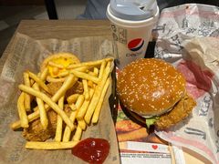 香辣鸡腿堡-肯德基(万科城店)