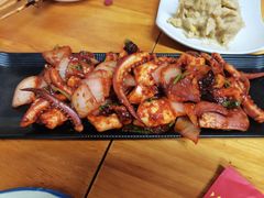 鱿鱼-炒豆合作社(东四总店)