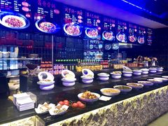 自助调料区-营信刘罗锅铁锅炖(民主店)
