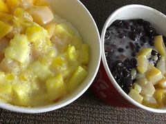 红豆黄桃冰-美肴冰品(中山门店)