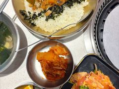 孜然五花肉烤肉拌饭-韩小悦点餐式牛排烤肉自助(龙湖金楠天街店)