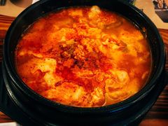 嫩豆腐汤-万兴佳烤肉·长白山老味道(宏泰广场店)