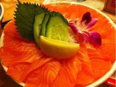 三文鱼刺身-万岁寿司(万国店)