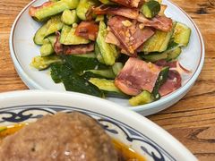 黄瓜拌猪头肉-老门刀削面(小酱坊店)