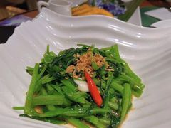 秘制虾酱炒空心菜-帕蓝·暹罗料理(曲阳店)
