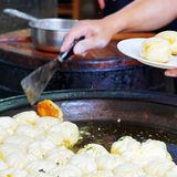 到了开化必打卡冠军水煎包-小女儿馄饨煎包