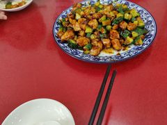 酱爆鸡丁-北大地皖峰饭馆