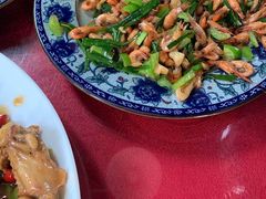 韭菜炒河虾-生态苑农庄(十里画廊遇龙河店)