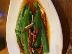 白灼秋葵-云海肴·汽锅鸡·云南菜(苏州中心店)