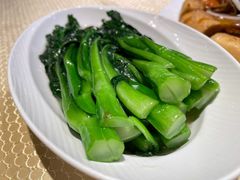 蒜蓉炒菜心-巴扎美食·新疆菜·西域歌舞表演餐厅(新疆大厦店)
