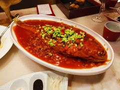干烧野生大黄鱼-京华烟云·北京烤鸭(领展购物广场·中关村店)