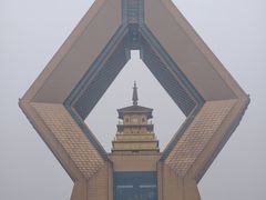 -法门文化景区-合十舍利塔