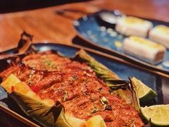 蕉叶柠檬烤清江鱼-中8楼风尚云南菜(颐堤港店)