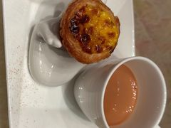 奶茶配蛋挞-8餐厅(新葡京酒店)