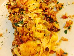 南洋大虾龙利鱼宽面-HELLO 27 意面·沙拉·帕尼尼