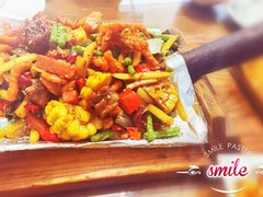 铁锹香辣虾-老磨油饼(高陵店)