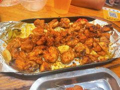 东镇老味道烤鸡块-老东镇啤酒屋海鲜加工·蒸汽海鲜·海鲜烧烤(台东店)