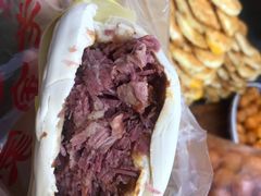 腊牛肉夹馍-老金家蛋菜夹馍(西安总店)