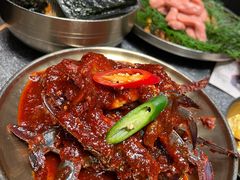 -草家酱蟹炭火烤肉店(珲春南路二店)