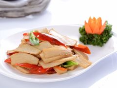 杭椒杏鲍菇-禧和源养生素食茶馆