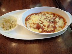 招牌西西里肉酱芝士烤饭-玛格萝妮比萨屋(四平店)