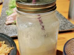 香蕉牛奶-那胡同里的小烤肉馆(开发区万达店)