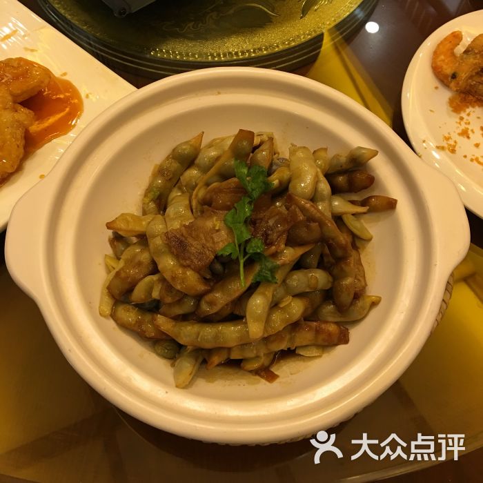 压锅烧肉黄金豆角