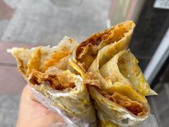 -正宗杂粮煎饼香软鸡蛋饼