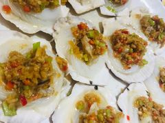 -东来菜馆•手抓海鲜家常菜•海鲜锅贴(鸽子窝店)